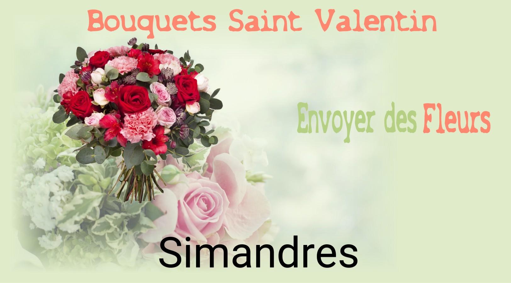 Roses de Saint-Valentin livrées à Simandres