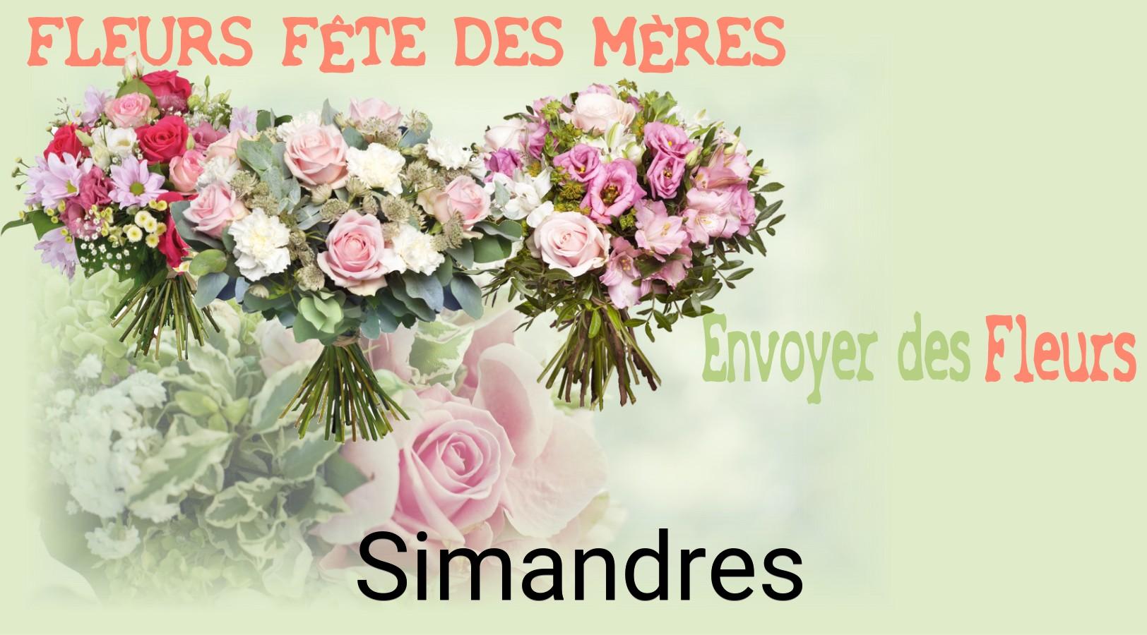 Bouquet de Fête des Mères livré à Simandres